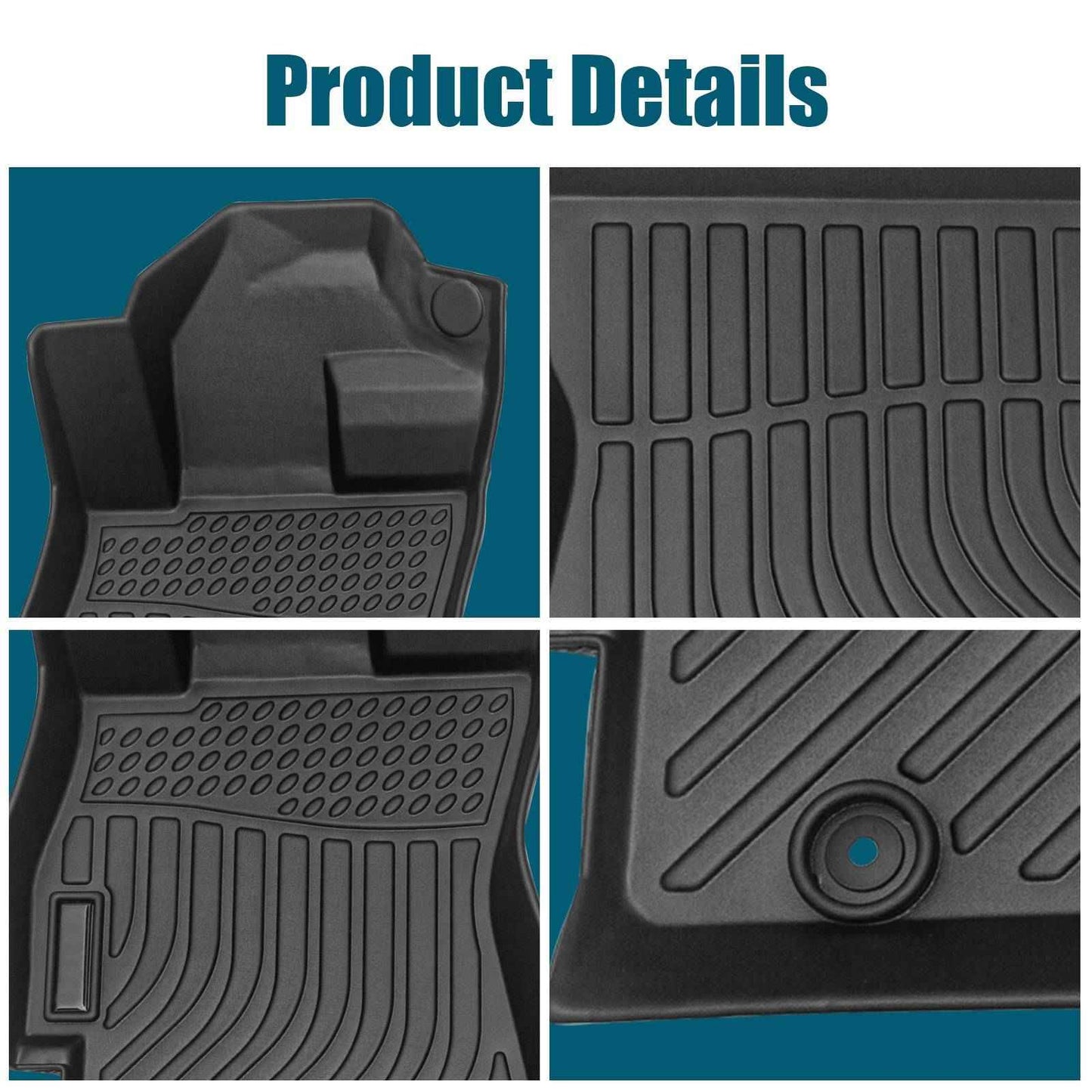 WeatherTech Floor Mats - Custom Fit All-Weather Heavy-Duty Protection - ClickNbuy