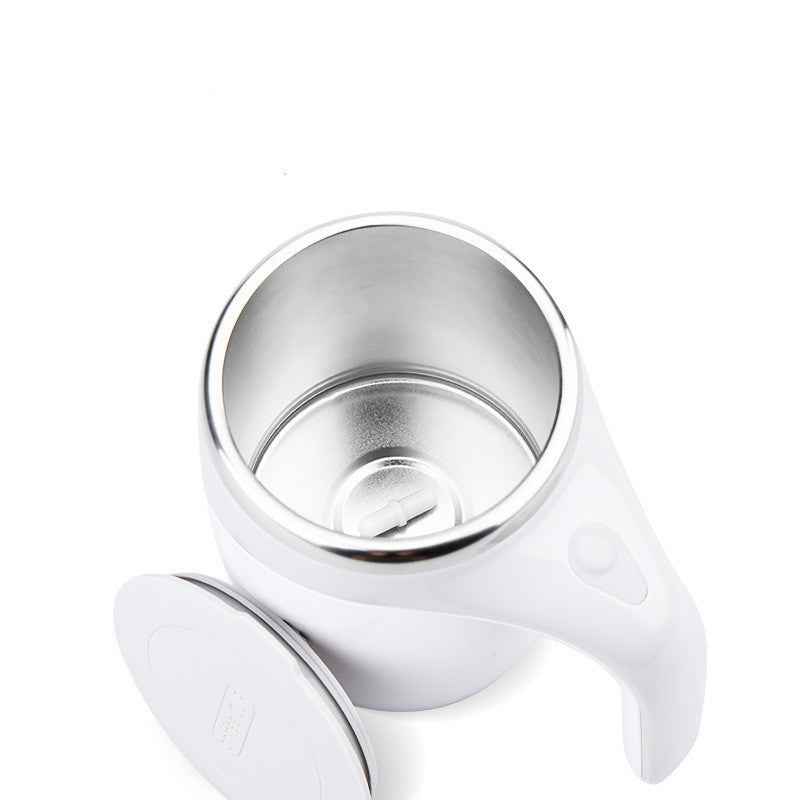 Rechargeable Electric Stirring Cup for Coffee, Milkshakes, and More - Automatic Rotating Magnetic Water Cup - ClickNbuy