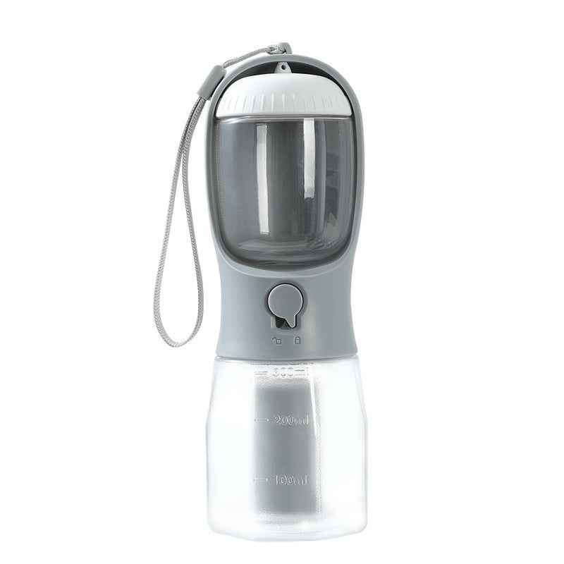 Three-in-One Dog Water Cup Portable Pet Drinking Food Garbage Bag Multi-functional Supplies - ClickNbuy
