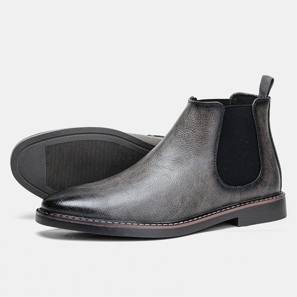 Men's Boots Waterproof Leather Shoes - ClickNbuy