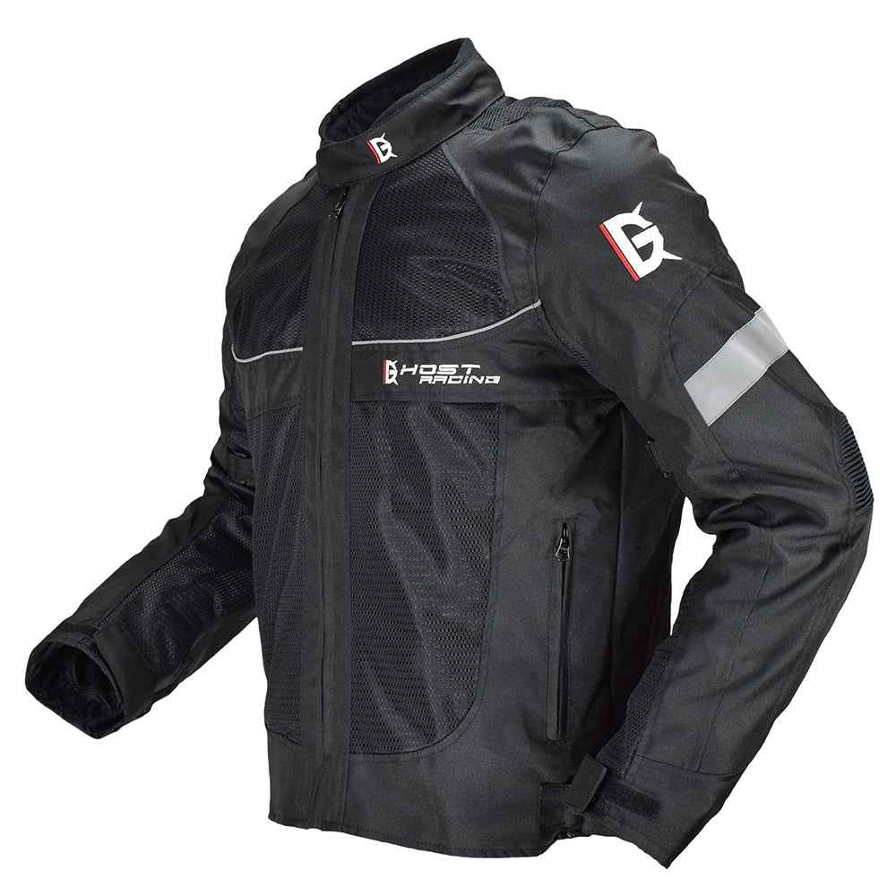 Motorcycle Racing Jacket for Warmth and Fall Protection - ClickNbuy