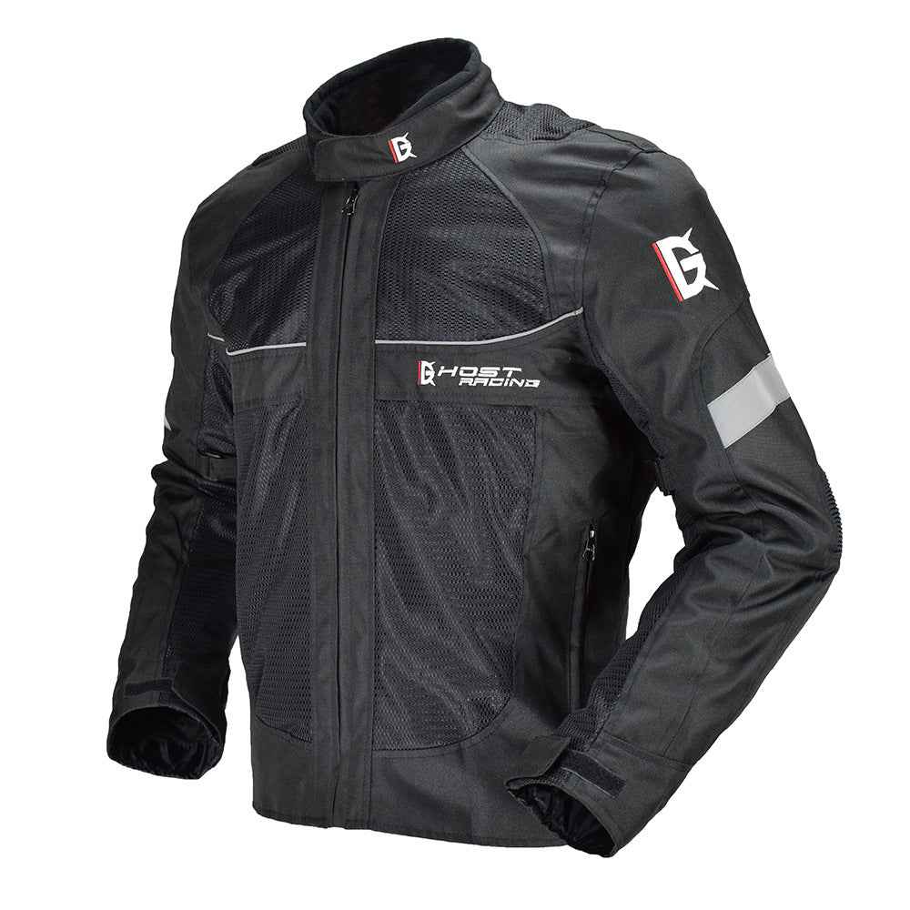 Motorcycle Racing Jacket for Warmth and Fall Protection - ClickNbuy