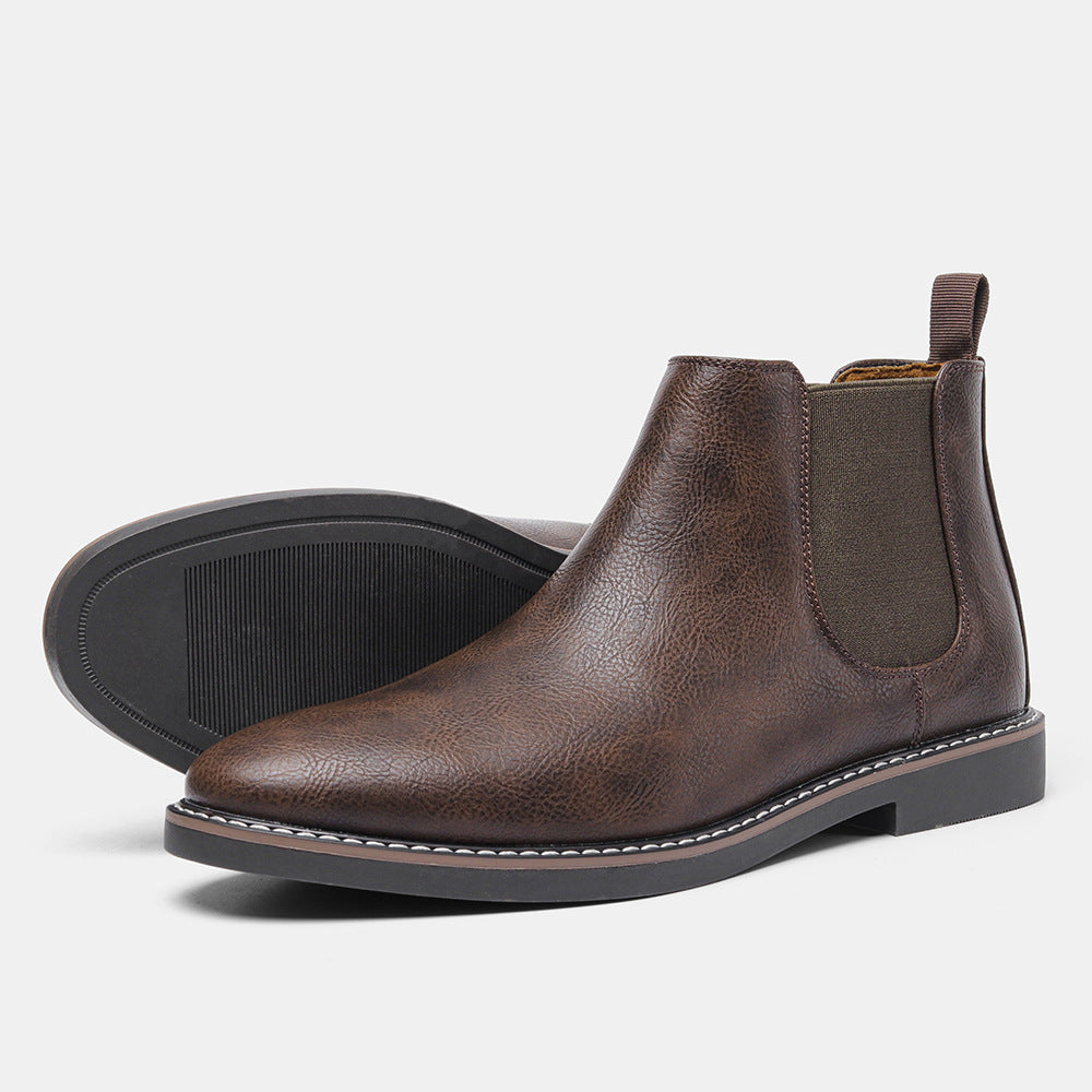 Men's Boots Waterproof Leather Shoes - ClickNbuy