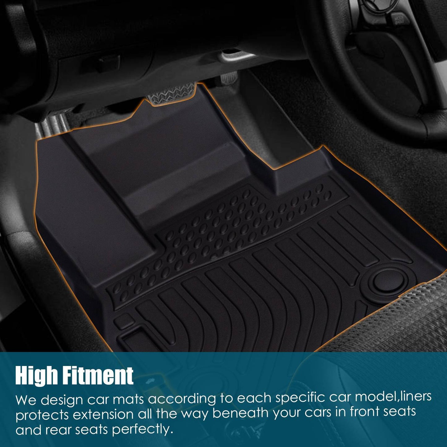 WeatherTech Floor Mats - Custom Fit All-Weather Heavy-Duty Protection - ClickNbuy