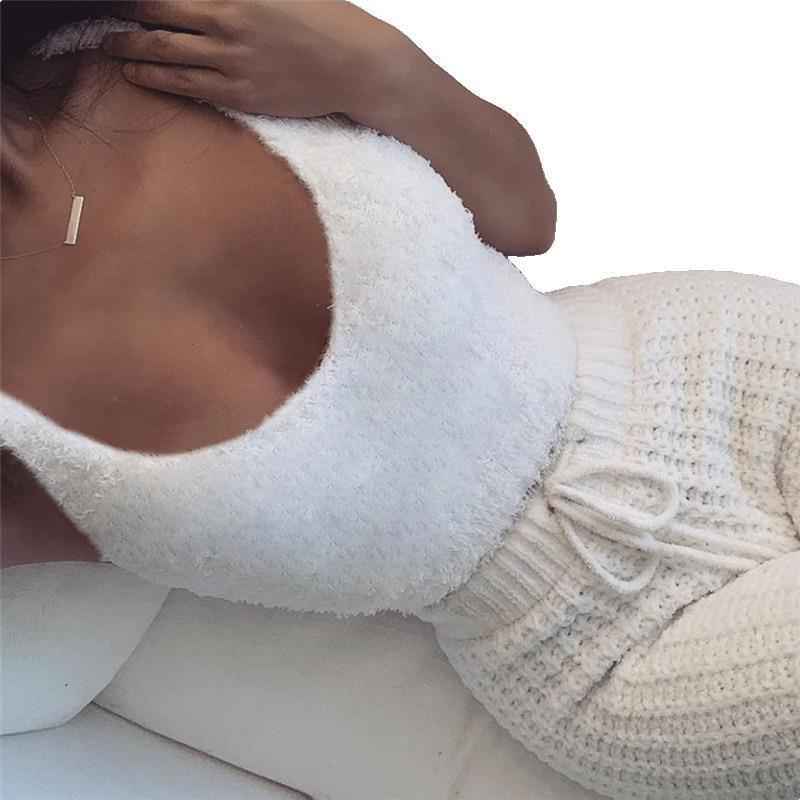 3PC Womens Pajama Set Long Sleeve Crop Top and Drawstring Shorts - ClickNbuy