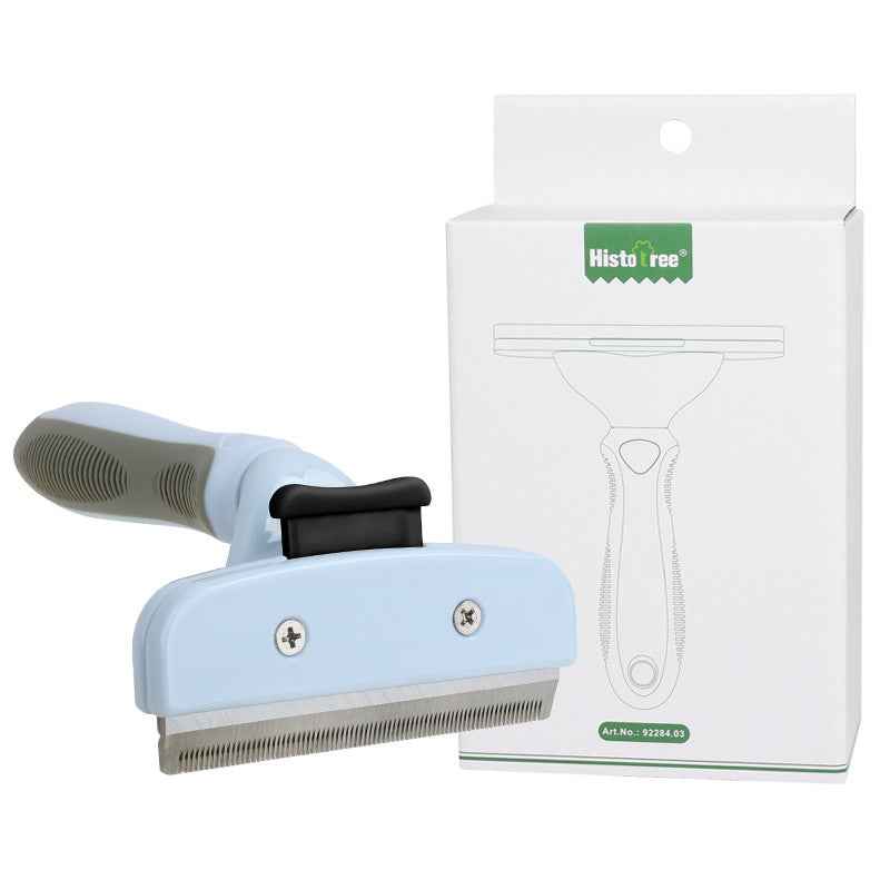 Large Pet Grooming Comb - Detangling & Deshedding Tool for Long Hair Dogs and Cats - ClickNbuy