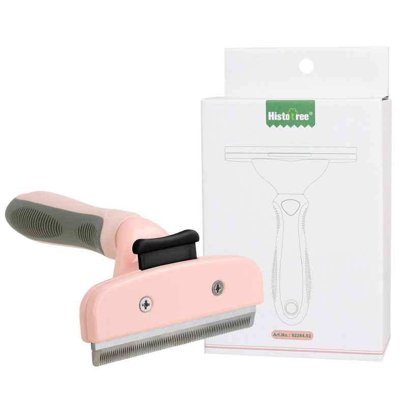 Large Pet Grooming Comb - Detangling & Deshedding Tool for Long Hair Dogs and Cats - ClickNbuy