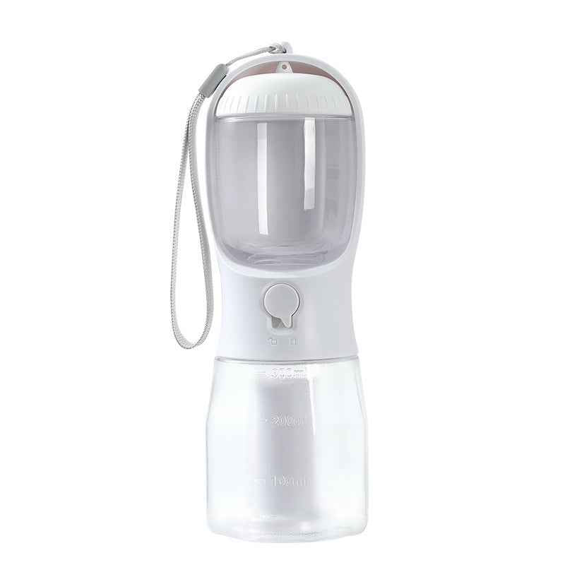 Three-in-One Dog Water Cup Portable Pet Drinking Food Garbage Bag Multi-functional Supplies - ClickNbuy